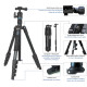 Алюмінієвий штатив (KIT) IT15 "Travel" з моноподом
